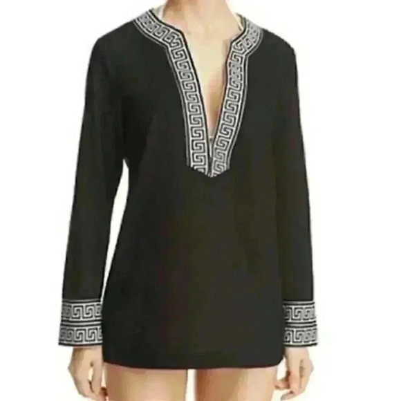 Macbeth Collection by Margaret Josephs Tops - The Macbeth Collection NWT by Margaret Josephs Women’s V-Neck Swim Top Cover-Up